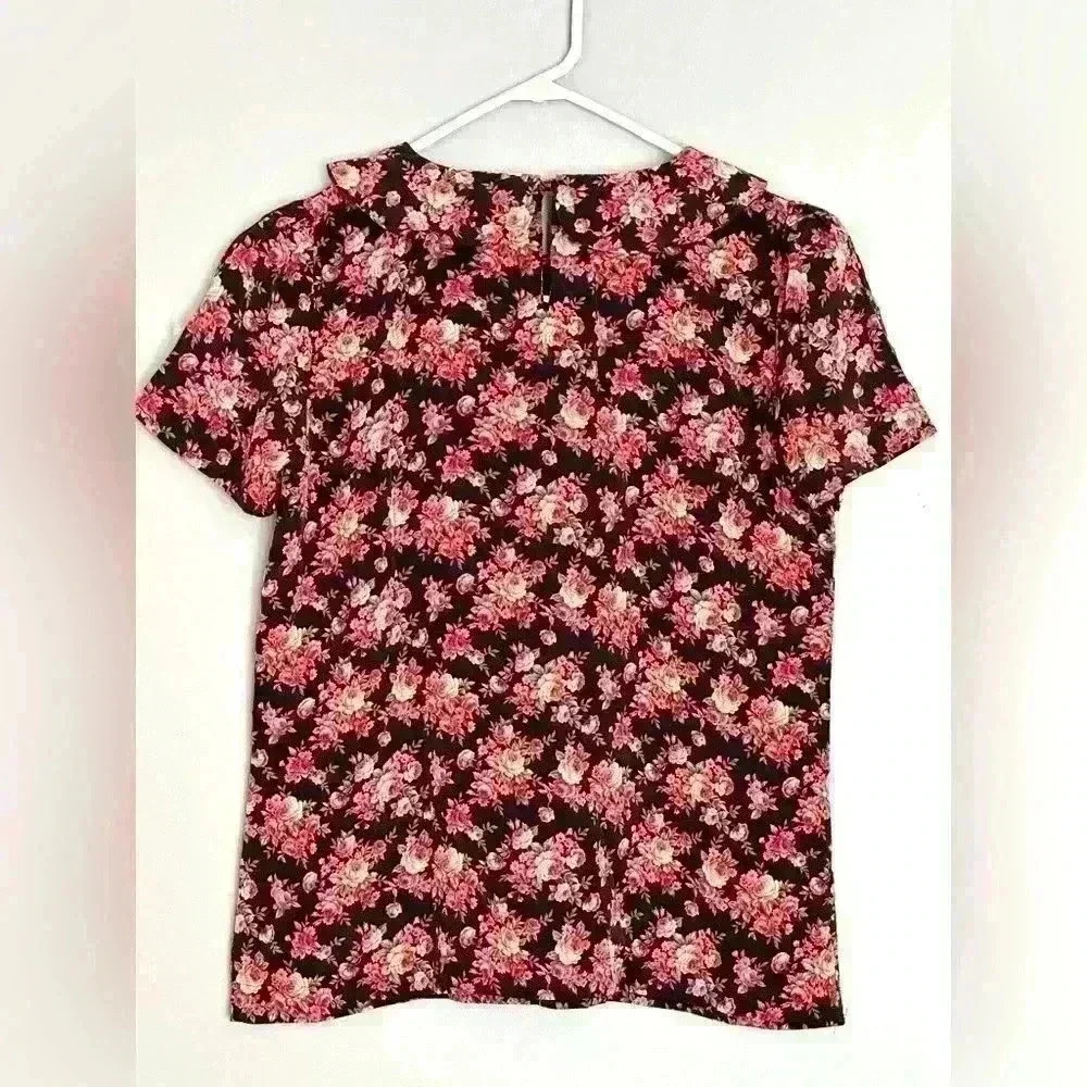 Apple & Eve Floral Women's Top (Y5) - Picture 3 of 11